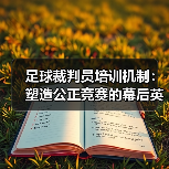 足球裁判员培训机制：传统与现代创新路径分析-云溯流林肯城足球粉丝俱乐部
