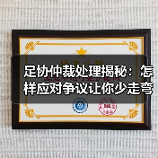 足协仲裁处理揭秘：怎样应对争议让你少走弯路（图3）