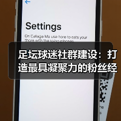 足坛球迷社群建设：打造最具凝聚力的粉丝经济引擎