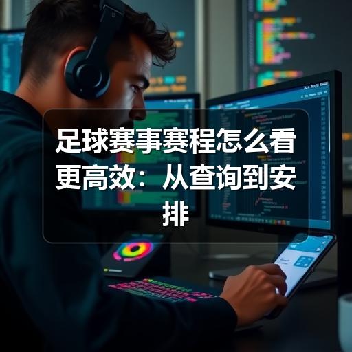 足球赛事赛程怎么看更高效：从查询到安排观赛的实用指南