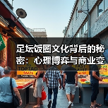 足坛饭圈文化背后的秘密：心理博弈与商业变现全解析（图3）