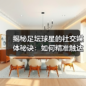 揭秘足坛球星的社交媒体秘诀:如何精准触达粉丝并打造商业价值?(图2) 揭秘足坛球星的社交媒体秘诀:如何精准触达粉丝并打造商业价值?(图2)